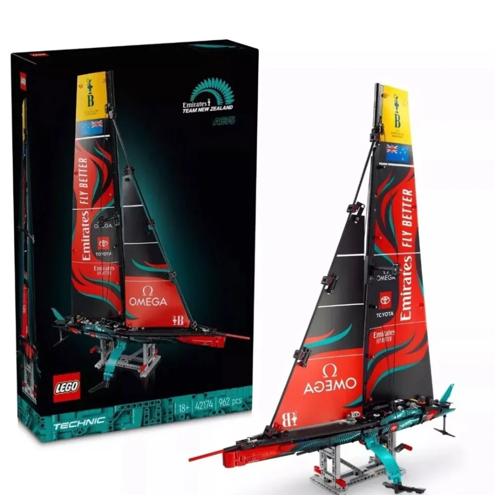 LEGO Technic Emirates Team New Zealand AC75 Yacht 42174 Building Toy Set New